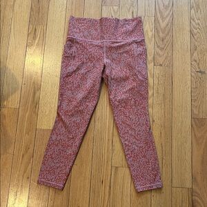 Athleta- women’s leggings- Salutation Stash 7/8 length- size medium